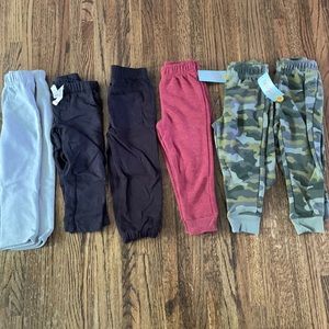 6 pairs of 3T toddler boy pants